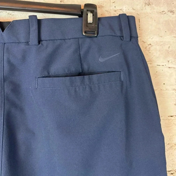 Nike Golf Men's Size 36 Navy Blue Shorts Dri-Fit Polyester Spandex Active Course - Picture 10 of 12